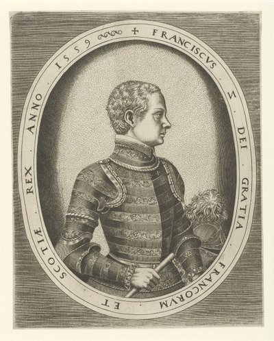 Portrait de François II de France - Frans Huys
