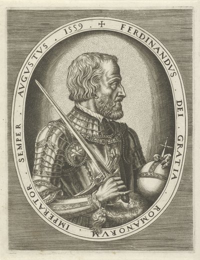 Portrait de Ferdinand I de Habsbourg, empereur allemand - Frans Huys
