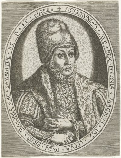 Portrait de Sigismond II Auguste - Frans Huys