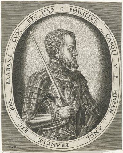 Portrait du roi Philippe II d