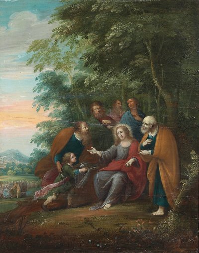 Scènes de la vie du Christ et de ses enseignements - Frans III (attr. to) Francken