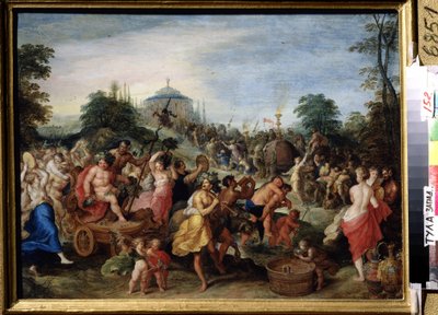 La procession de Bacchus - Frans II Francken