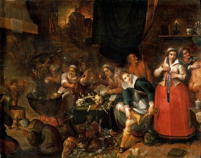 La cuisine des sorcières - Frans II Francken
