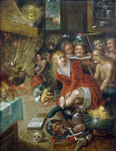 La Cuisine des sorcières par Frans Francken le Jeune - Frans II Francken