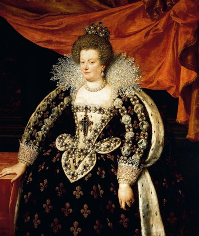 Portrait en pied de Marie de Médicis - Frans II Pourbus