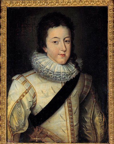 Portrait de Louis XIII, roi de France et de Navarre (1601-1643) au moment de son mariage en 1616 - Frans II Pourbus