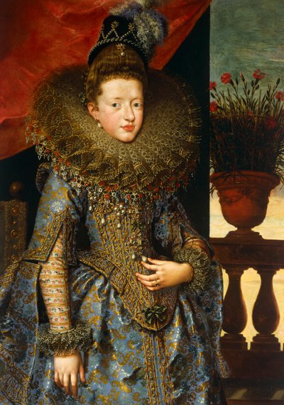Portrait de Margherita de Savoie - Frans II Pourbus