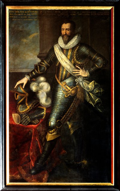 Portrait de Maximilien de Béthune, duc de Sully (1559-1641) en tant que grand maître de l