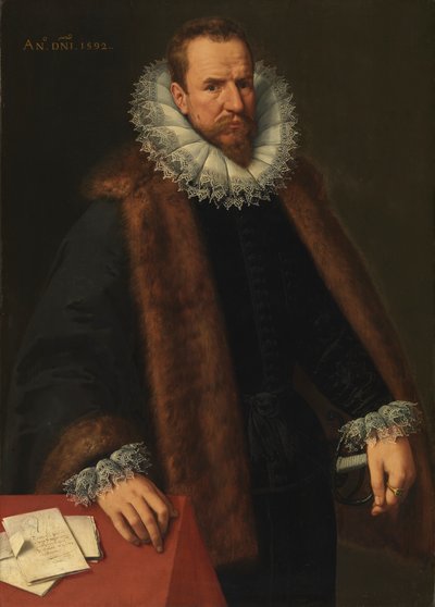 Portrait de Nicolas Helincx, conseiller du Roi - Frans II Pourbus