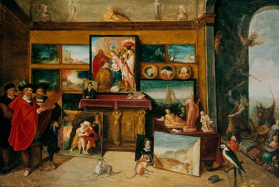 Intérieur de galerie - Frans II the Younger Francken