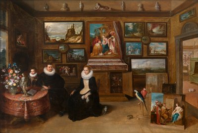La Collection de peintures de Sébastien Leerse, vers 1610 - Frans II the Younger Francken