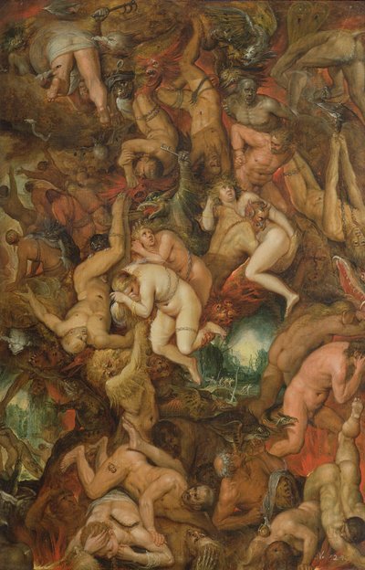 La Chute des Damnés - Frans II the Younger Francken