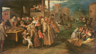 Les sept œuvres de miséricorde, c.1606-16 - Frans II the Younger Francken