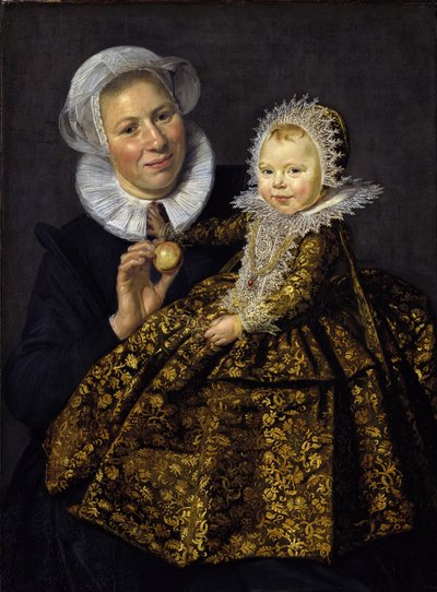 Catharina Hooft avec sa nourrice - Frans I Hals