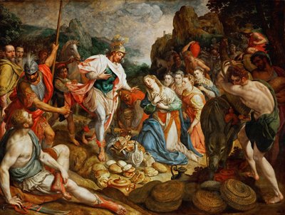 David et Abigail - Frans I Pourbus