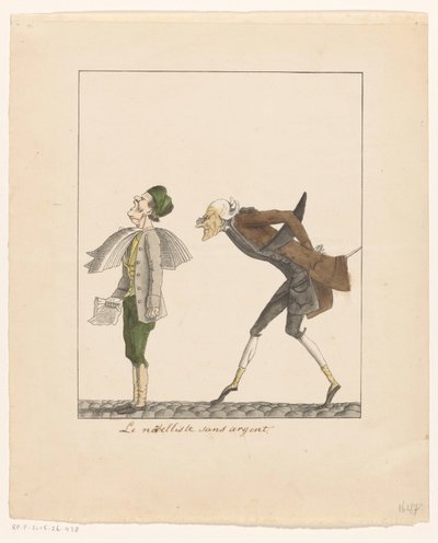 Homme essayant de lire le journal sur le dos d