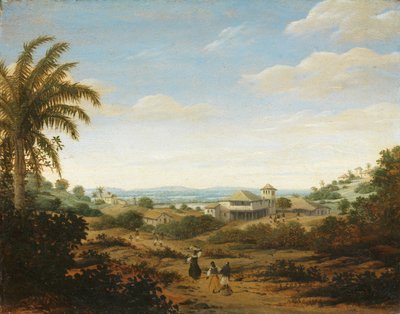 Paysage sur le Rio Senhor de Engenho, Brésil - Frans Post
