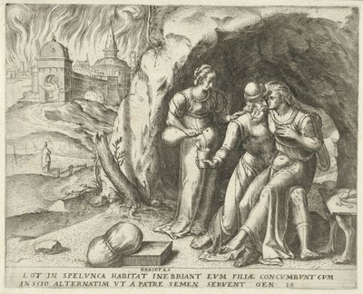 Loth et ses filles - Frans Menton