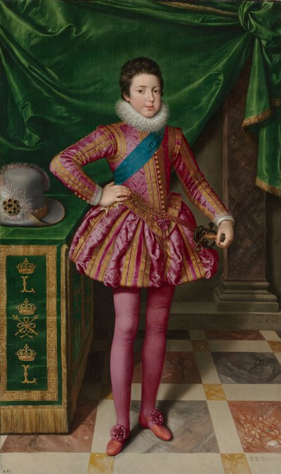 Portrait du roi Louis XIII de France - Frans Pourbus