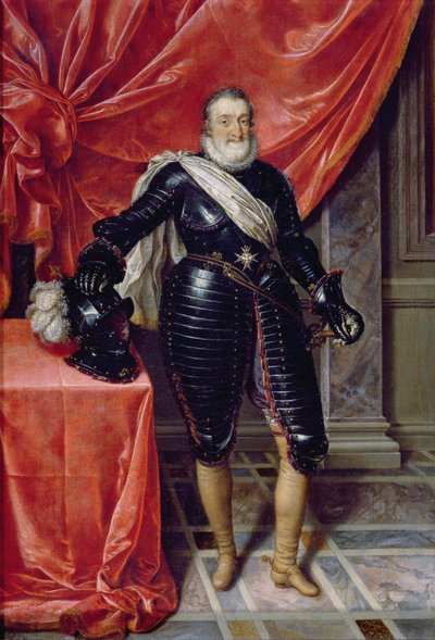 Henri IV, roi de France, en armure, vers 1610 - Frans Pourbus the Younger
