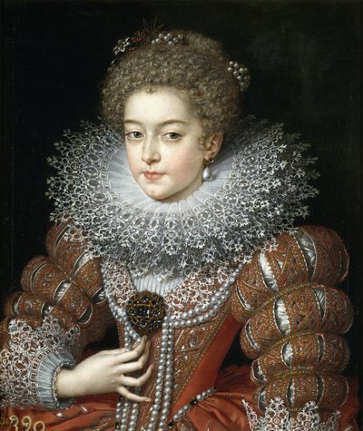 Portrait de la reine Élisabeth de France 1602-1644, reine consort d
