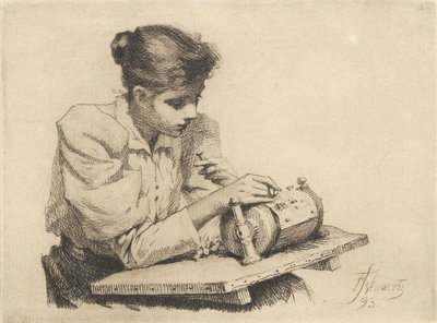 La dentellière - Frans Schwartz
