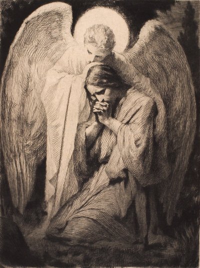 Le Christ à Gethsémani - Frans Schwartz