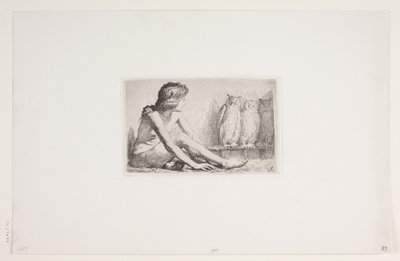 La fille avec les hiboux - Frans Schwartz
