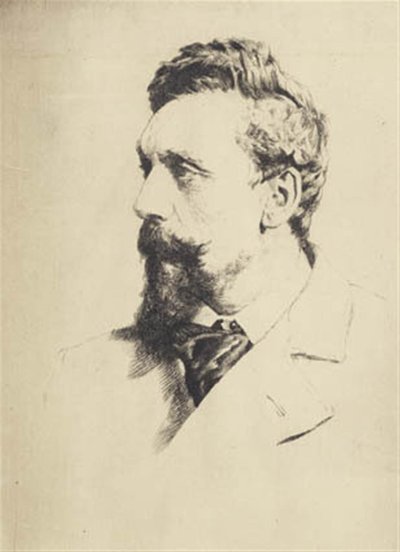 Portrait de Carl Bloch - Frans Schwartz
