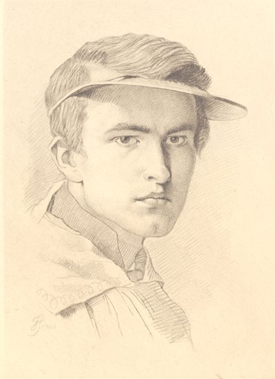 Portrait de J. Th. Lundbye - Frans Schwartz