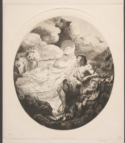 Séléné et Endymion - Frans Schwartz
