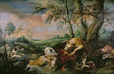 Chasse au Sanglier - Frans Snyders or Snijders