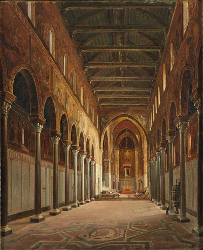 Intérieur de la cathédrale de Monreale Santa Maria Nuova - Frans Vervloet