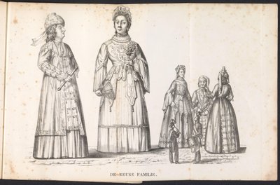 Reuzenfiguren dans le défilé pour Saint Rombout, 1825 - Frans Vervloet