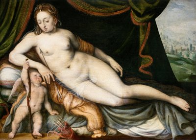 Vénus et Cupidon, c.1560 - Frans Vriendt