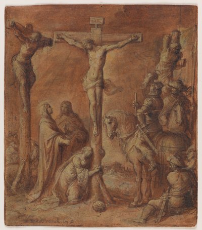 Crucifixion - Frans the Elder Francken