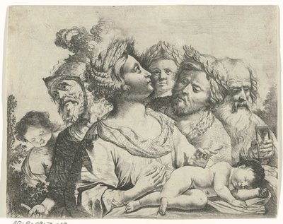 Cérès, Mars et Saturne (Les quatre âges) - Frans van Mieris (II) (rejected attribution)