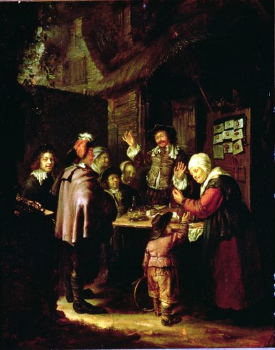 Le charlatan - Frans van Mieris