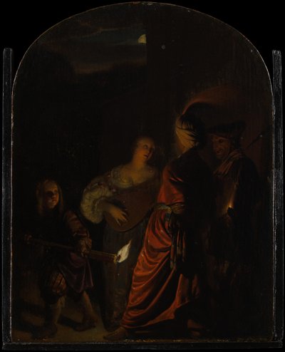 La Sérénade, ca. 1678-80 - Frans van Mieris