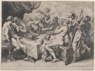 Le Festin de Mariage de Pélée et Thétis, 1636-1679 - Frans van den Wyngaerde
