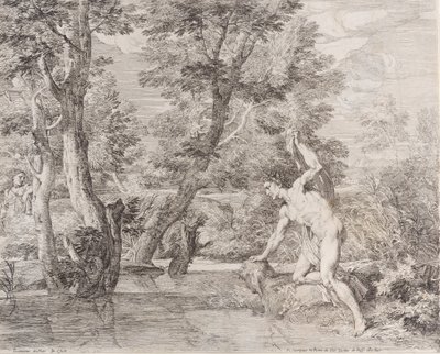 Narcisse et Écho - Frans van der Neve