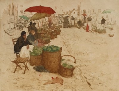 Marché aux légumes - František Šimon