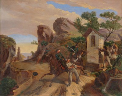 Embuscade de bandits - Frantisek Belopotocky