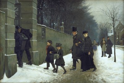 Un enterrement - Frants Henningsen
