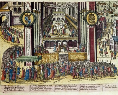 Couronnement du roi Jacques Ier d