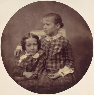 Hermine et Marie Antoine, 1850s-60s - Franz Antoine