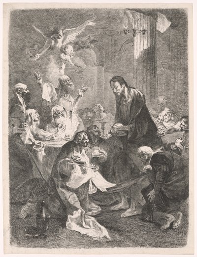 La Sainte-Cène du Christ et des Apôtres - Franz Anton Maulbertsch