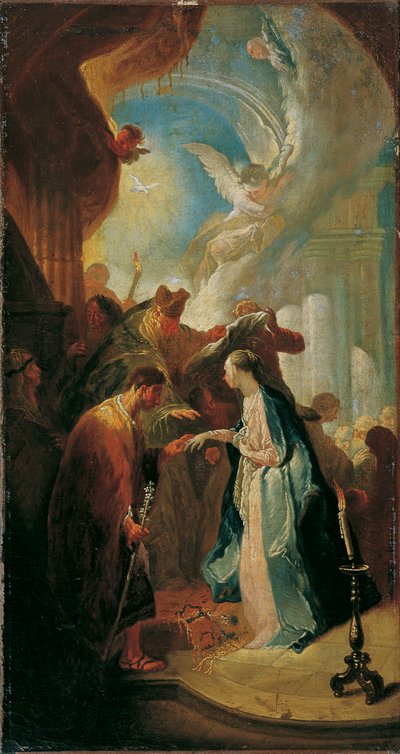 Le mariage de la Vierge - Franz Anton Maulbertsch