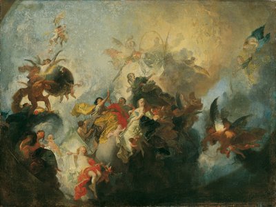 La Providence divine et les Vertus - Franz Anton Maulbertsch