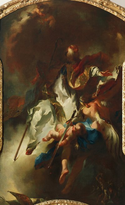 Saint Narcisse en gloire, vers 1754 - Franz Anton Maulbertsch